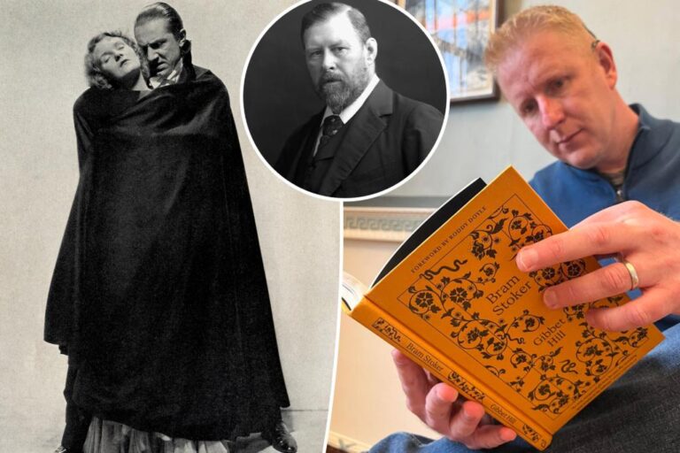 "Dracula" creator Bram Stoker's new short story was lost for 134 years

