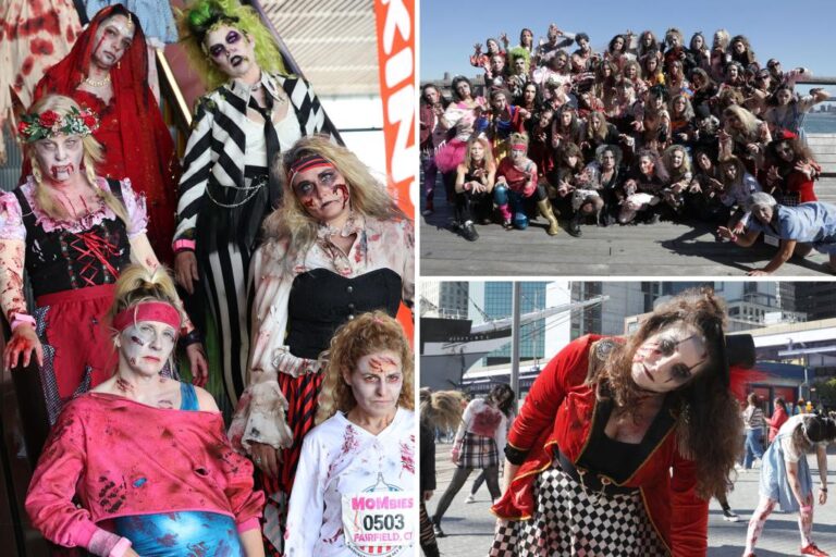 Exclusive | Group of Halloween housewives known as 'Mombies' take their ghoulish set to Manhattan: 'I don't know what to expect'

