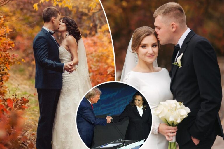 Presidential election is ruining fall weddings: Couples enforce booze ban to prevent political feuds

