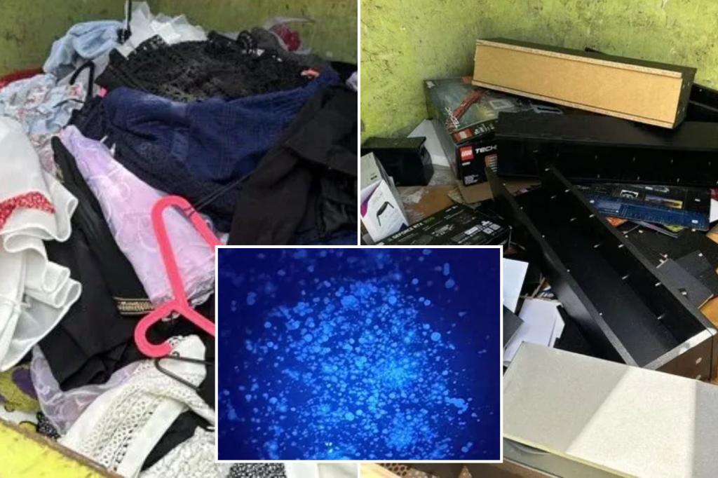 LED light exposes sickening secret in family home as they are forced to move: 'Living in hell'