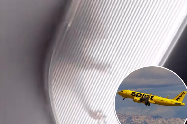 Spirit plane passengers freak out after 'super rat' runs around plane: 'You're flying Chuck E Cheese Airlines'

