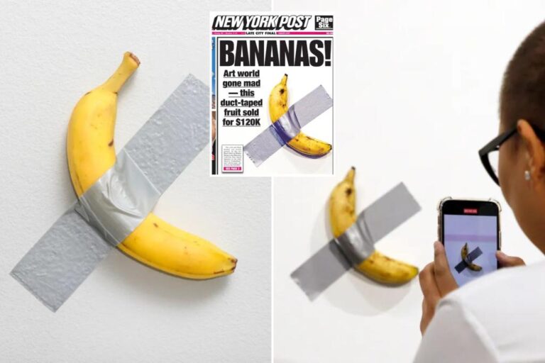 Exclusive | Infamous banana artwork up for auction - here's what a buyer will actually get for $1.5 million

